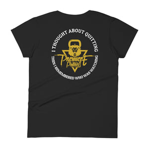 Open image in slideshow, Remember Who Was Watching -  PHIT MOM short sleeve t-shirt
